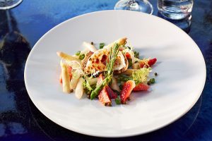 Spargel-Erdbeer-Salat