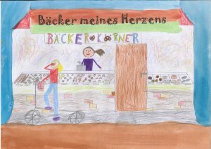 Grundschule Gorch-Fock-Schule, gemalt von Lisa Petzoldt