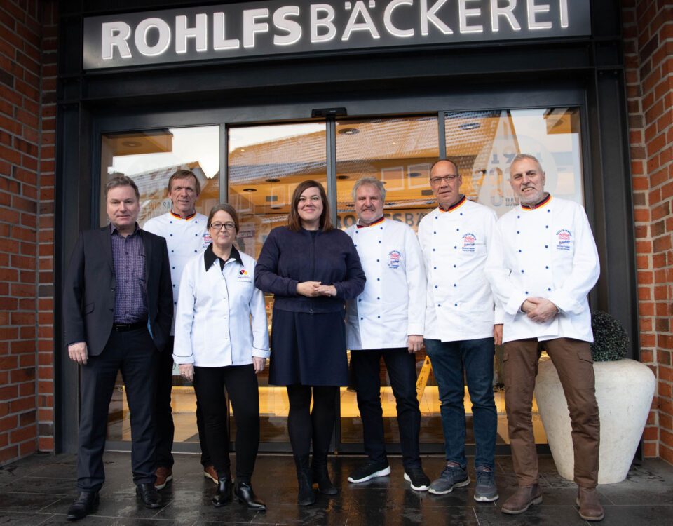 zweite Bürgermeisterin Katharina Fegebank zu Gast bei der Bäcker-Innung Hamburg