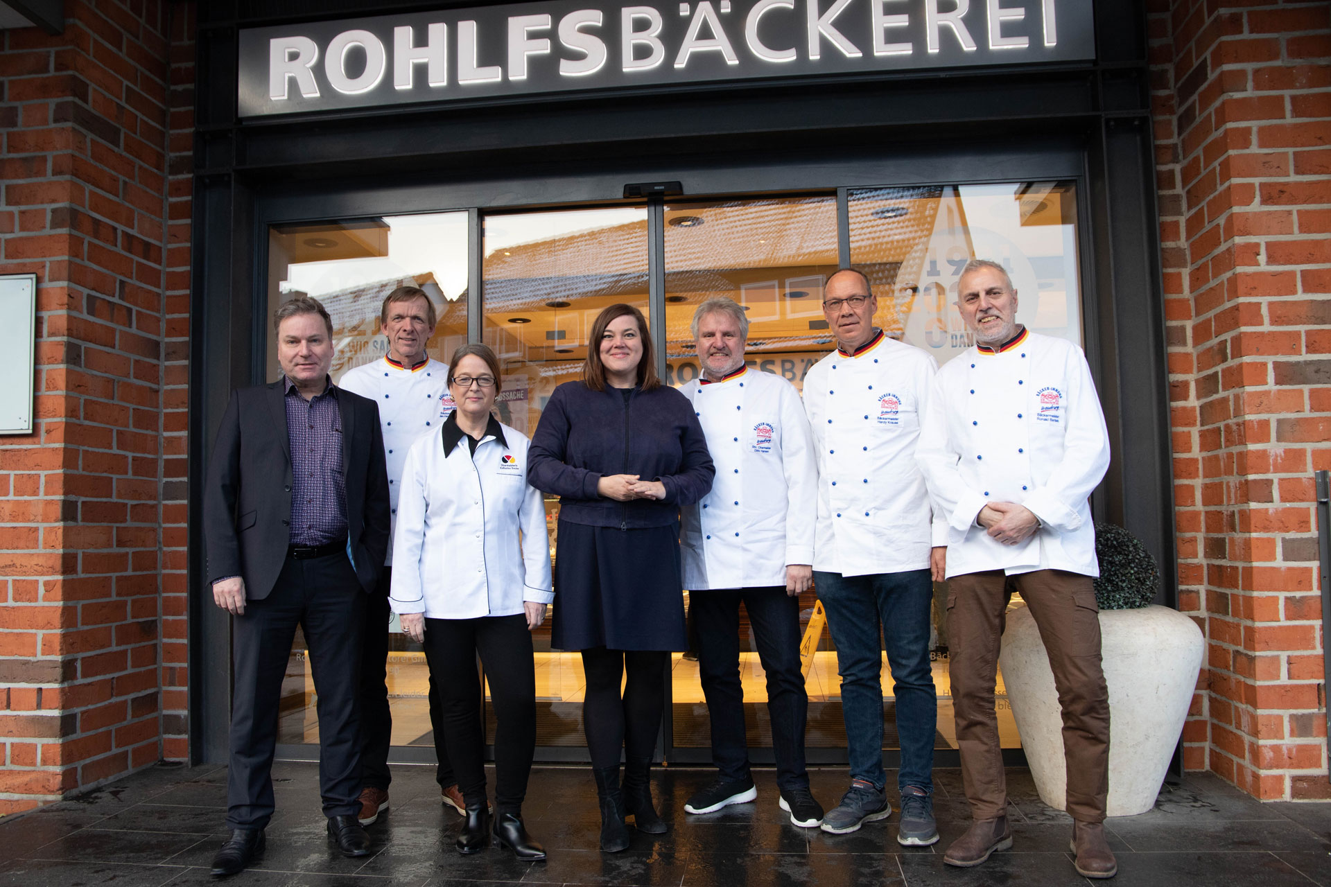 zweite Bürgermeisterin Katharina Fegebank zu Gast bei der Bäcker-Innung Hamburg